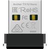 TP-LINK ADATTATORE USB Wi-Fi da 300Mbps Archer TX1U Nano 2T2R 2.4GHz 802.11b/g/n cavo USB 2 ant.fisse Fino:30/05 - Archer TX1U Nano