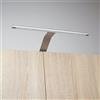kalb Material für Möbel Illuminazione per guardaroba a LED Lampada a sospensione illuminazione per armadio Illuminazione per mensole, dimensioni set: SET da 4 pezzi, colore della luce: bianco caldo, interruttore: a pedale