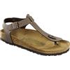 BIRKENSTOCK KAIRO BIRKO FLOR NUBUCK MOCCA Sandalo