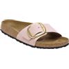 BIRKENSTOCK MADRID BIG BUCKLE SOFT PINK NUBUCK Sandalo da Donna