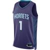NIKE JORDAN BOYS STATEMENT SWINGMAN JERSEY CHARLOTTE BALL Canotta Basket Ragazzo