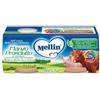 MELLIN SpA MELLIN OMOGENEIZZATO MANZO PROSCIUTTO CON VERDURE 2 PEZZI X 120 G