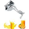 XKONG Juicer manuale, spremiagrumi metallici, pressa per frutta, pressa manuale portatile per frutta