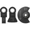Bosch 3x Set di lame per piastrelle (per Malta, Colla, 134 x 104 mm, Professional Accessorio Utensili multifunzione)