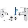 GROHE Bundle of GROHE Swift per bidet 24332001 Swift per lavabo Taglia S, cromo, 24323001