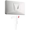 GROHE Piastra di Azionamento, Bianco 37054SH0 & Valvola di Carico 43991000