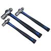 US PRO 1665 Set di 3 martelli a Sfera con Manico in TPR, Blu