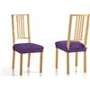 Martina Home - Coprisedia per Sedia ASIENTO Viola