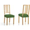 Martina Home - Coprisedia per Sedia ASIENTO Verde