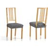 Martina Home Coprisedia grigio, 2
