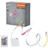 LEDVANCE FLEX Striscia luminosa a LED con batteria, 5 W, controllo del colore RGB, lunghezza 5 m, dimmerabile, flessibile e pieghevole, adatta per applicazioni interne