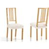 Martina Home - Coprisedia per Sedia ASIENTO Ecru
