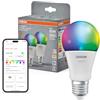 OSRAM SMART+ Lampadina RGB (confezione da 2, E27, 9W) - luce bianca regolabile + colori - compatibile con Matter via Wi-Fi - Alexa, Google, Apple