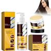 Dyceittdia 2pcs Set al Collagene per Capelli - Shampoo e Maschera 100ml - Per Capelli Crespi, Punte Secche e Doppie Punte (04)