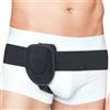 Adamson H2 Cintura per ernia da uomo - Cintura per ernia inguinale regolabile sx o dx - Fascia per compressione inguinale con cinturino regolabile - Vestibilità universale - Discreta e comoda