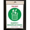 Avery Spagna AV_KITCOVID7_ES - Coronavirus COVID19-TIRAR guanti e maschere usate, 2 fogli A4