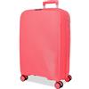 Roll Road Orbit - Valigia da cabina rosa, 37 x 54 x 20 cm, rigida 2,5 kg, chiusura TSA in polipropilene, 2,5 kg, 37,2 l, bagaglio a mano, Rosa, Taglia unica, Valigia cabina