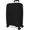 Roll Road Orbit Valigia da cabina nera 37 x 54 x 20 cm Rigida 2,5 kg Chiusura TSA Polipropilene 2,5 kg 37,2 L Bagaglio a mano, Nero, Taglia unica, Valigia cabina