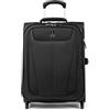 Travelpro Maxlite 5 Softside - Valigia verticale leggera ed espandibile, nero, Carry-on 20-Inch, Maxlite 5 Softside - Valigia verticale leggera ed espandibile
