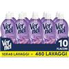 Vernel Ammorbidente Concentrato Vernel Lavanda (10 x 48 lavaggi), Ammorbidente Concentrato per Tutti i Tessuti, Morbidezza Irresistibile e Freschezza di Lunga Durata