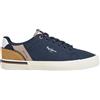 Pepe Jeans Kenton State M, Sneak Uomo, Bianco, 44.5 EU