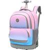 SYDARSYN Zainetti per Studenti Cartelle Zaino Trolley Scuola Media Scuola Zaini Trolley Ruote Ragazzi Ragazze Borsa Portatile Viaggio Business