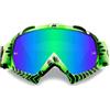 NENKI Occhiali da Motocross, Occhiali da Sci Uomo Donna, Anti Uv/vento/polvere/Graffio, Maschera Cross per Attività All'Aperto, Motociclismo, Sci