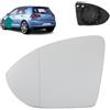Autocraft Specchio retrovisore esterno anteriore sinistro (sbrinante) con supporto compatibile per VW Golf 7 VII OEM: 5G0857521 6471138
