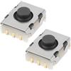 ECSiNG 2 pz Auto Telecomando Chiave Micro Interruttore Compatibile con Mercedes-Benz W168 W169