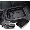 GAFAT Compatibile con Toyota RAV4 XA50 2019-2025 2026 Contenitore Portaoggetti per Braccioli, Accessori RAV4 Hybrid/Plug-in Hybrid Oragnizer Console Centrale Vano Portaoggetti (Marrone)