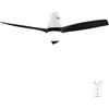 Cecotec Ventilatore da soffitto con luce e telecomando da 52 EnergySilence Aero 5600 Classic White&Black. Motore DC 40 W, 3 pale, luce LED, timer, 6 velocità, modalità Winter/Summer