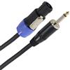 Plugger Câble HP Jack mâle/Speakon mâle 1.5 mm²/10 m Noir