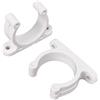 GATE 14 GATE14® Supporti per Remi e Pagaie, Clips in Plastica Bianca Ø Max 30 mm 2 Pz