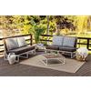 Livabliss Mindy Cottage Rectangle Tappeto | Beige, Nero | 120x170cm | Patio e Spazio Esterno | Tessuto a Macchina Polipropilene