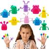 KATELUO 20pcs Bambole da Dito, Burattini a Dito, Marionette da Dito per Bambini, Mostro Occhio Marionette da Dito, Perfetto per Halloween. Festa di Cosplay, Festa di Pasqua