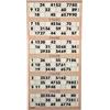 Bingosupermarket Biglietti da Bingo 600 Cartelle 6 Per Foglio 1-90 Forati (Pesca)
