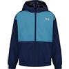Under Armour Giacca Antivento Pieghevole per Bambino con Tecnologia UA Storm - Leggera, Antivento e Idrorepellente, 5K/5K Traspirante, si Ripiega nella Propria Tasca, Academy, 14 Anni