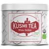 Kusmi Tea - White Bellini - Miscela Biologica di Tè Bianco, Pesca e Albicocca - Tè Bianco Bio - Da Gustare Caldo o Freddo - Foglie Sfuse - Scatola da 90g per circa 50 tazze