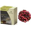 Meridiani® | Mondo di Fiaba Miscela per Infuso | Tisana Lampone Fragola Bacche del Bosco Senza Caffeina - (80 Gr) | Miscela Fruttata Gusto Delicato