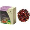 Meridiani® | Giardino della Nonna Miscela Frutta e Fiori per Infusione | Tisana Mela Ibisco More Fragola Senza Caffeina - (80 Gr) | Infuso Gusto Fruttato