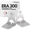 Sound bass ERA300 Staffa per Montaggio a Parete, Basso Profilo, Bianco, Confezione Doppia, Compatibile con Altoparlanti Sonos ERA 300, Completa di Tutti gli Accessori di Fissaggio