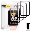 Euukzzea Pellicola Protettiva per Samsung Galaxy Fit 3, 4 Pezzi Trasparente Morbido HD TPU Pellicola Film, Anti-Graffio Senza Bolle Copertura Completa Protezione Schermo Pellicola