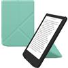kwmobile Custodia Pieghevole Compatibile con Pocketbook Verse/Pro/Color/Vivlio Light Cover - Cover Magnetica Pelle PU eReader con Stand - menta
