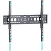 ONKRON Supporto TV Parete Fisso per 60-110 pollici, Carico fino a 120 kg, Staffa TV VESA 200x200-900x600 mm, Braccio Televisore a Muro per Schermi Grandi, Universale, Nero, UF12-B