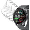 SRSRROP 5pcs Pellicola idrogel per zhizhi S67 1.43，Smart Watch Trasparente TPU Pellicole flessibile，HD Clear Hydrogel autoreparante film，anti-graffio protettore gel