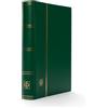 Leuchtturm 336412 Album per Collezionisti di francobolli - Stock-Book Basic - 64 Pagine DIN A4 Nere - Copertina Verde Non Imbottita