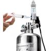 Clscea Generatore di CO2 per acquario, 2,4 l, corpo compatto con prestazioni di livello 4L, doppia capacità di riempimento, doppia durata per piante da acquario, G700S