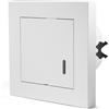 Scandinavian home Lysea Scandinavian Home - Rilevatore di movimento per interni, con sensore di movimento, misura standard 55-180°, 15 m, con tecnologia a 3 fili/neutro per LED, montaggio a incasso, bianco lucido
