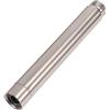 JRJUBB G1/2'' Prolunga per soffione doccia in nichel spazzolato, braccio doccia, tubo di estensione in acciaio inox, bracci di estensione bagno(15 cm, nichel spazzolato)