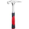 PICARD martello carpentiere interamente in acciaio no. 590 1/2 - scanalato | Martello da carpentiere leggero | Hammer professionale in acciaio forgiato | Con portachiodi magnetico